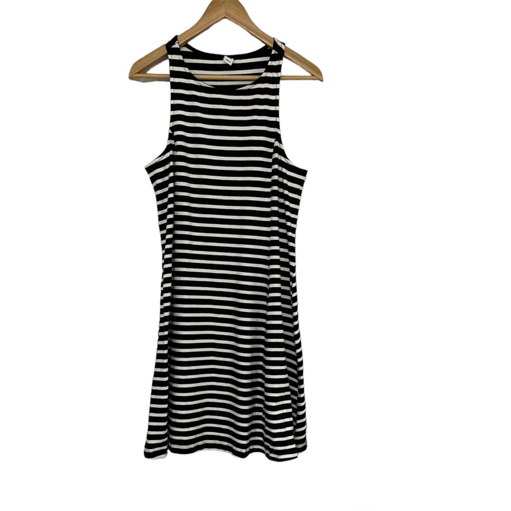 Old Navy Stripped Sleeveless Dress Sz L